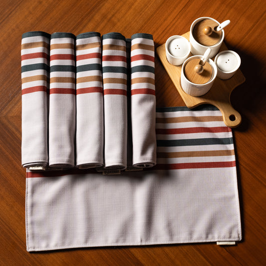 Mystical Nomad Double Sided Table Mat ( Set of 6 )